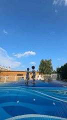 Summer day out near Moscow — trampolines, cafe views, good drinks