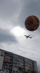 Low-flying aircraft observed over Sofia design studios