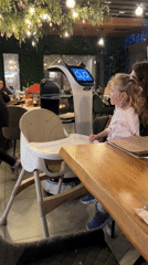 Robot waiter serves customers at Bulgarian restaurant