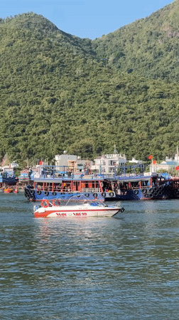 Harbor boats documented in Nam Nha Trang Ward, Vietnam