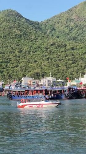 Harbor boats documented in Nam Nha Trang Ward, Vietnam
