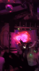 Late-night crowd dances under disco balls in Sofia nightclub
