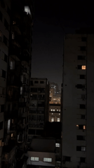 Nighttime urban scenes documented in Buenos Aires residential area