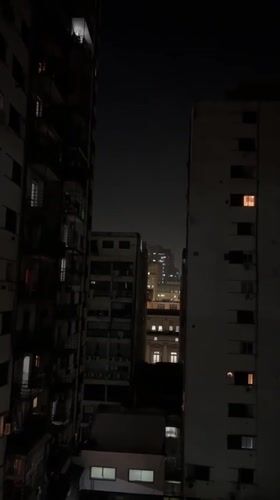 Nighttime urban scenes documented in Buenos Aires residential area