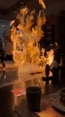 Woman documents teppanyaki restaurant visit in Liangjiang, China