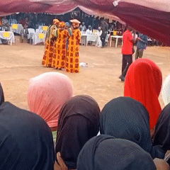 Traditional cultural performance draws crowds in Ogbogbo, Nigeria