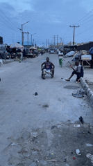 Evening street life across Lagos neighborhoods