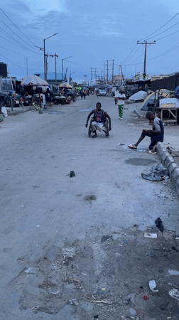 Evening street life across Lagos neighborhoods