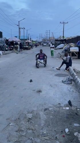 Evening street life across Lagos neighborhoods