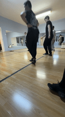 Folk dance practice observed in Buhovo studio