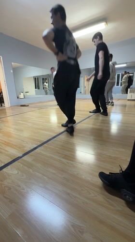 Folk dance practice observed in Buhovo studio