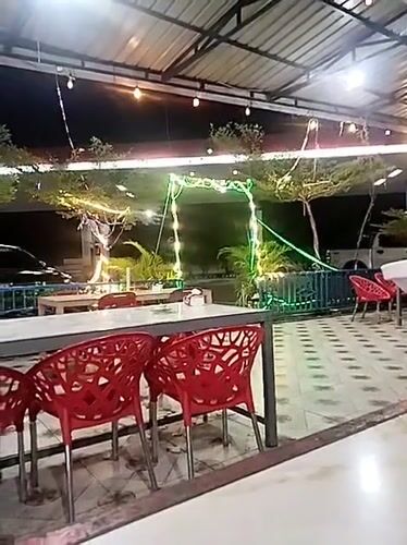 Evening dining scene captured at Lhokdagang restaurant