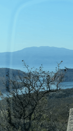 Bridge landscape captured on clear day in Jadranovo