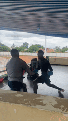 Boxing match observed at outdoor facility in Lafia, Nigeria