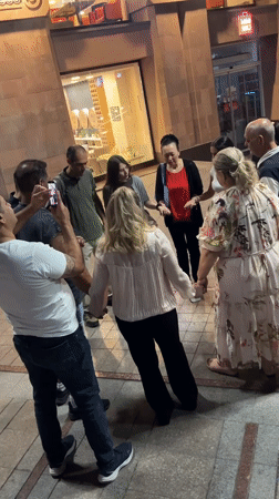 Nighttime concert draws crowds to Republic Square, Yerevan
