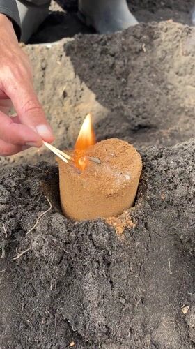 Three people with shovels spotted near greenhouse in Ulyanovsk