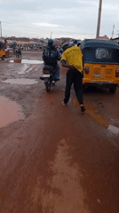 Street scenes documented in Nassarawa, Nigeria show daily traffic