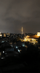 Nighttime urban scenes documented across Da Lat, Vietnam