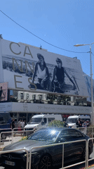Casual moments captured during Cannes Film Festival day