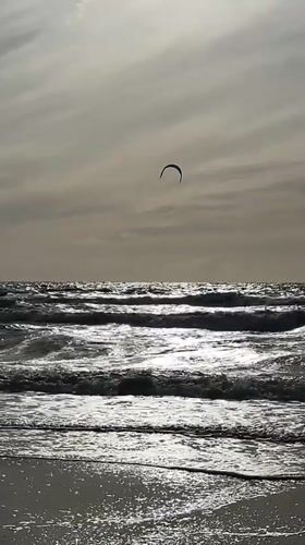 Tourist captures Deauville's beach, architecture, and gardens during evening