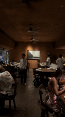 Lunch gathering captured at Mengwi restaurant, Indonesia