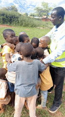 TPO official organizes children's activities in Ngalula, DR Congo