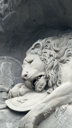 Tourist activities documented throughout central Lucerne, Switzerland