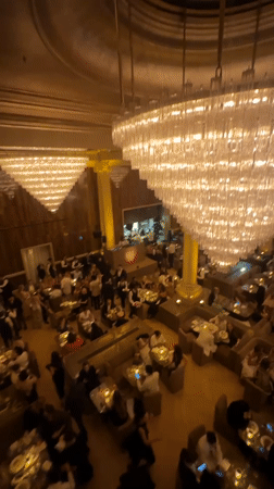 A evening across London's grand interiors and lit-up streets
