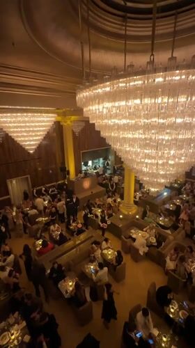 A evening across London's grand interiors and lit-up streets
