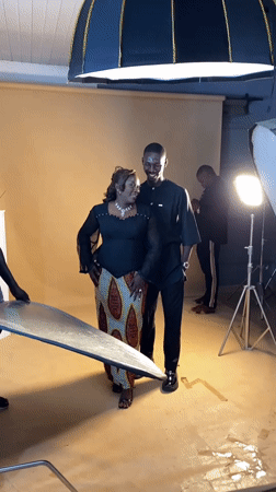 Busy studio day in Bukuru: portraits, a baby shoot, traditional attire