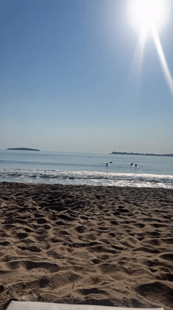 Quiet morning on the shores of Sozopol, Bulgaria