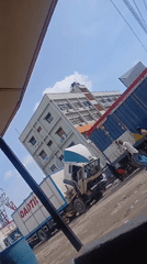 Ordinary street life documented across Lagos neighborhoods Sunday afternoon