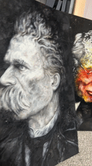Two artistic portraits documented in Cape Coral, Florida