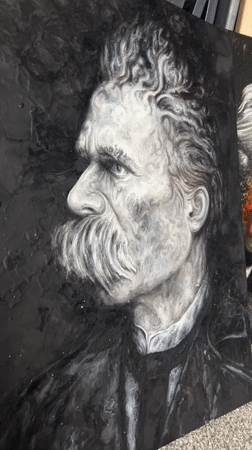 Two artistic portraits documented in Cape Coral, Florida