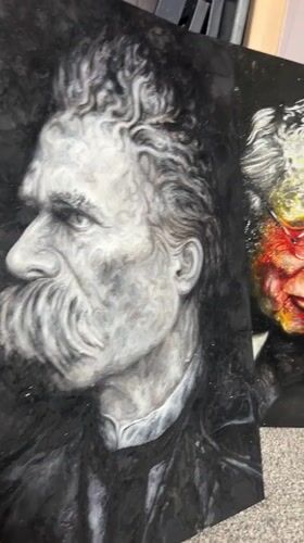Two artistic portraits documented in Cape Coral, Florida
