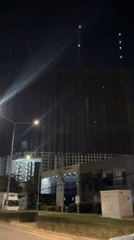 Construction site filmed from vehicle in Pattaya City