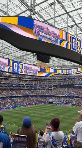 FIFA World Cup 2026 match day at SoFi Stadium