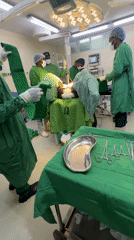 Surgical team performs operation in Nairobi hospital