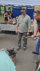 Cultural festival with performances and crafts in Kimry, Russia
