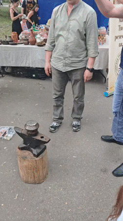 Cultural festival with performances and crafts in Kimry, Russia