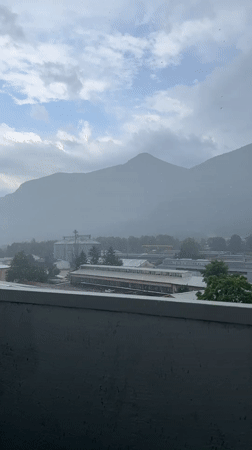 Domestic scenes and weather captured in Vratsa, Bulgaria