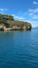 Turkish coast captured in morning boat videos