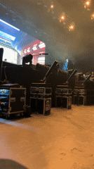 London witnesses document stage performance and restaurant meal
