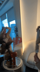 Women getting ready together in London room