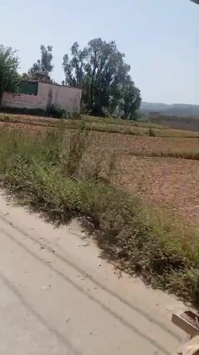 Vehicle documents rural road conditions in Mansehra, Pakistan