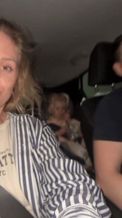 Woman passenger spotted in vehicle in Petah Tikva