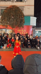 Traditional street performances draw crowds in Chongqing's Jiangjin district
