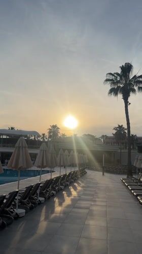 Resort pool scenes documented in Manavgat, Turkey