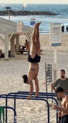 Busy afternoon on Tel Aviv's beachfront promenade