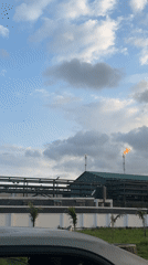 Industrial refinery operations documented in Igwuruta, Nigeria